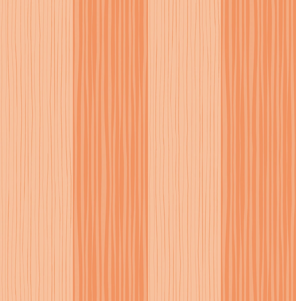 Seabrook Designs Stripes Kids & Nursery Contemporary Orange - DA61813