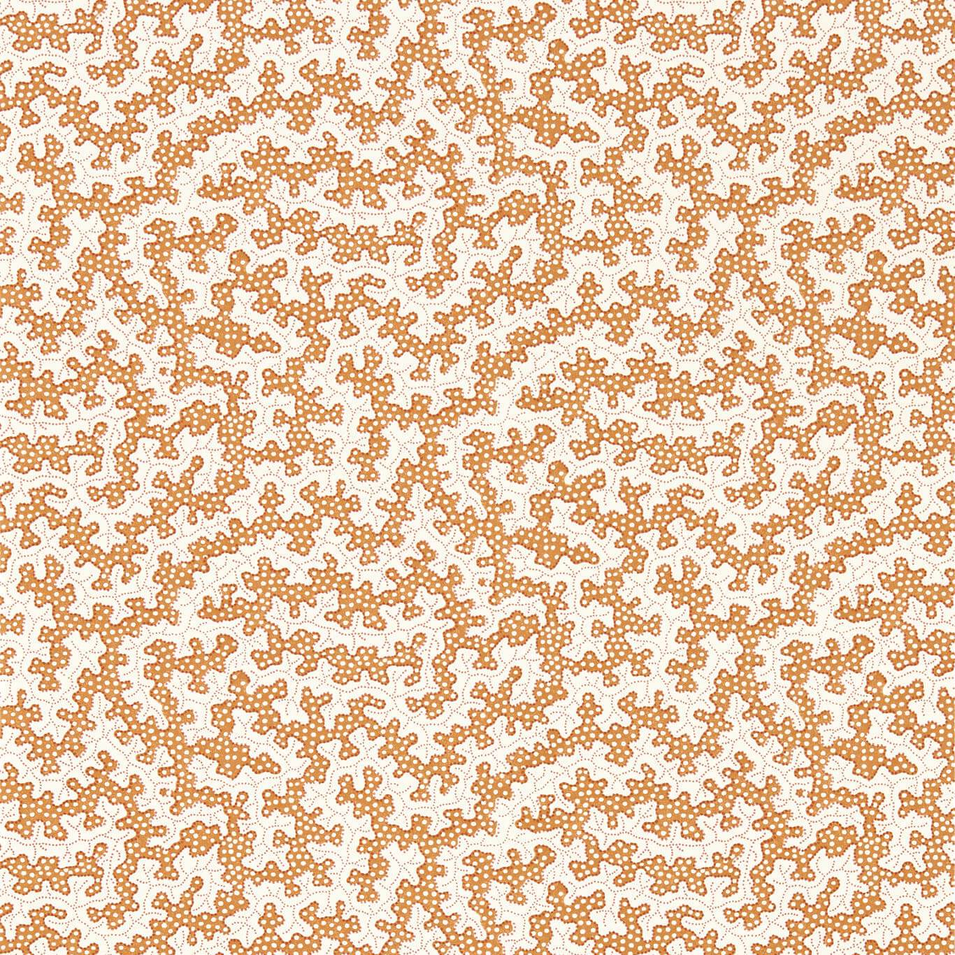 SANDERSON Truffle Wallpaper Abstract , Graphic Rowan Berry Flexo-Printed Wallpaper - DABW217242