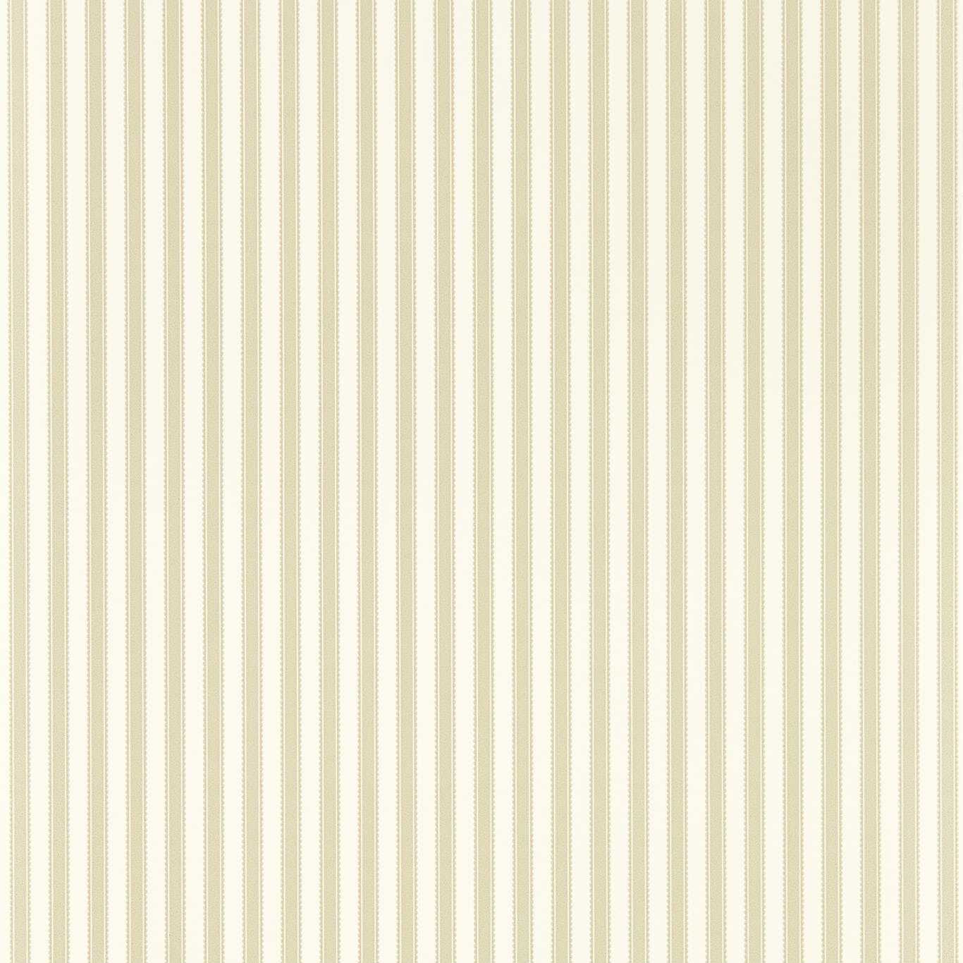 SANDERSON Pinetum Stripe Wallpaper Stripes Flax Surflex-Printed Wallpaper - DABW217252