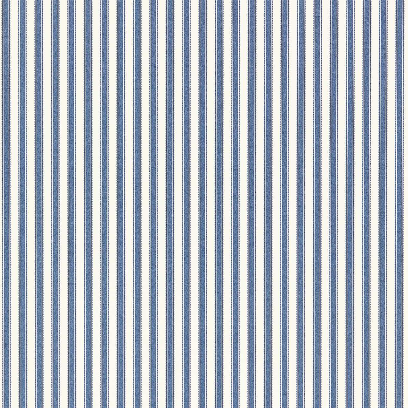 SANDERSON Pinetum Stripe Wallpaper Stripes Indigo Surflex-Printed Wallpaper - DABW217254
