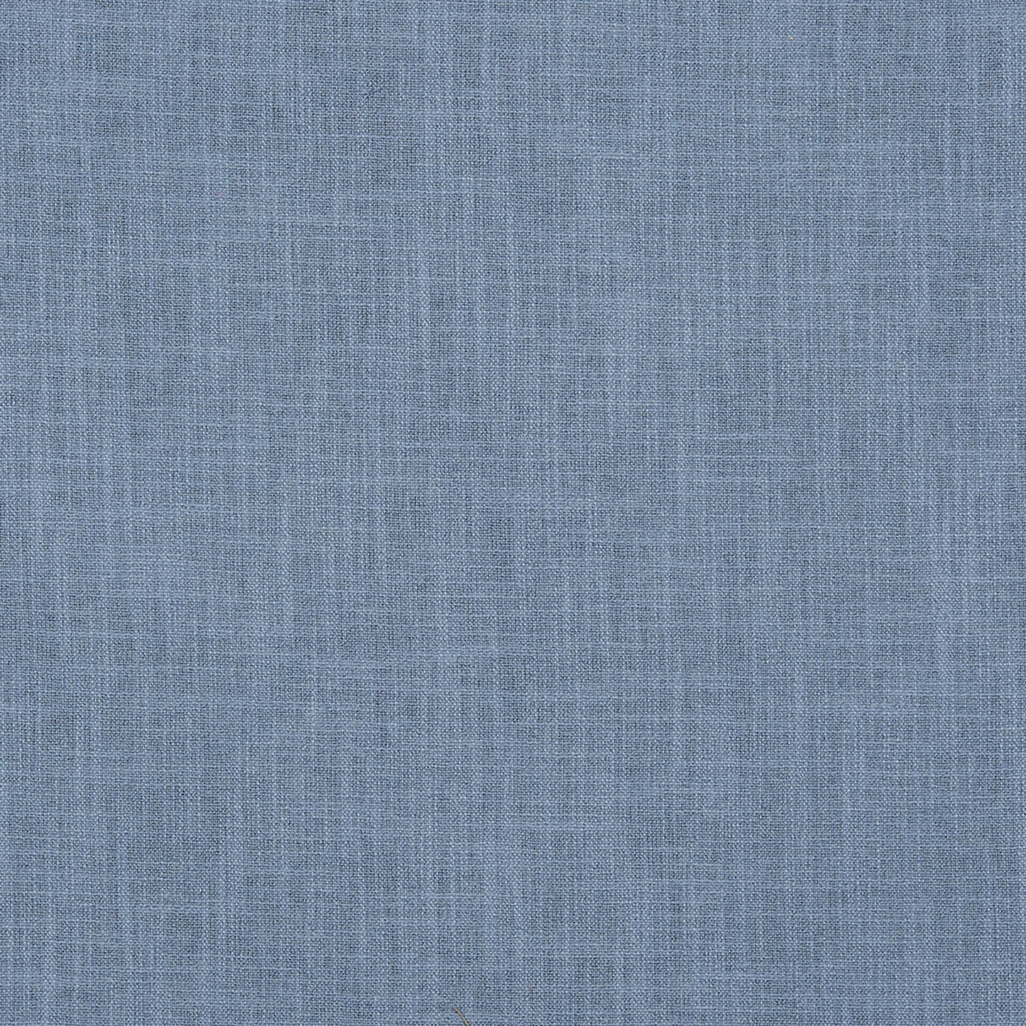 Blue linen-texture fabric swatch with plain blue color and subtle texture.