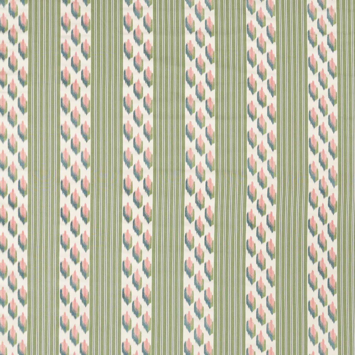 SANDERSON Musafir Fabric Abstract, Graphic Cardamom,Namak - DBOT237530