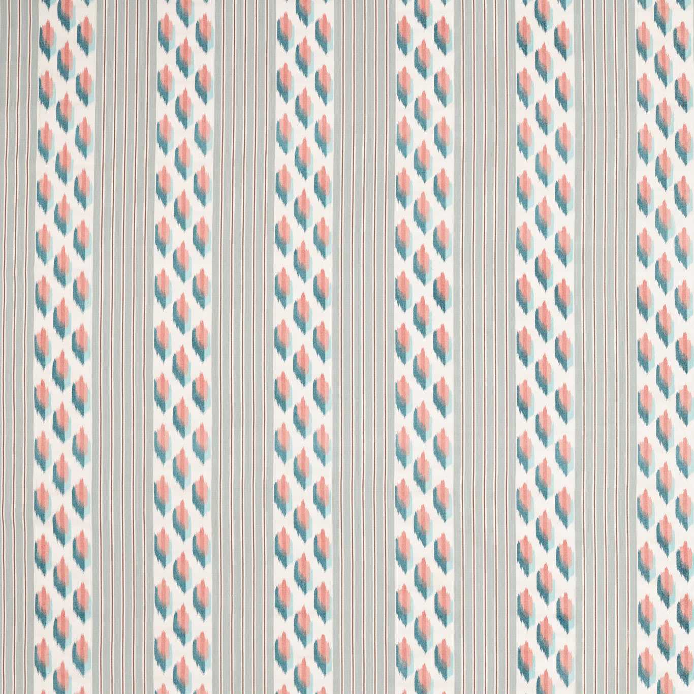 SANDERSON Musafir Fabric Abstract, Graphic Mineral,Coral - DBOT237531