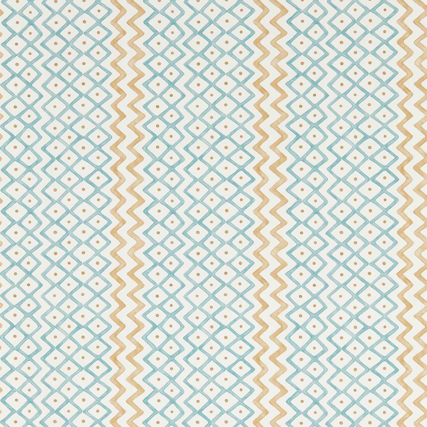 SANDERSON Khes Wallpaper Chevrons Mineral,Lionsmane - DBOW217451