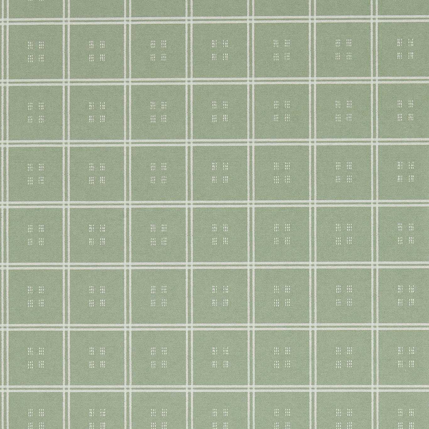SANDERSON Malay Wallpaper Checks Seafoam - DBOW217454