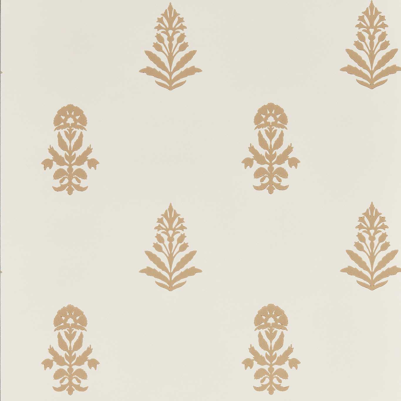SANDERSON Dabu Wallpaper Contemporary Floral Lionsmane - DBOW217466