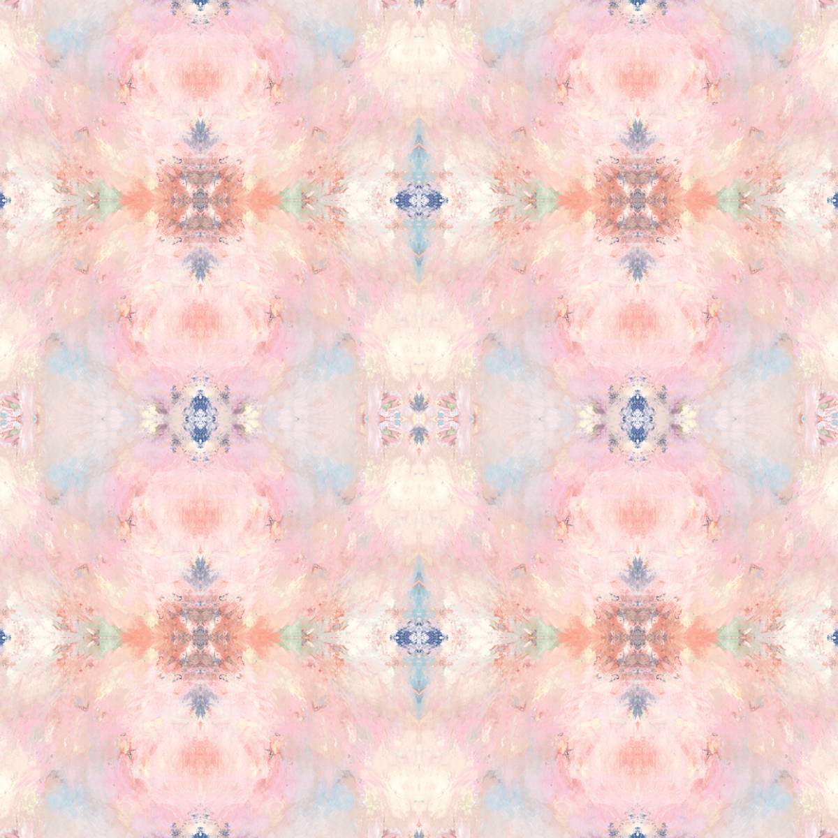 Daisy Bennett Designs West Boulevard Collection Kaleidoscope Abstract Contemporary Pink Matte - DBW1003