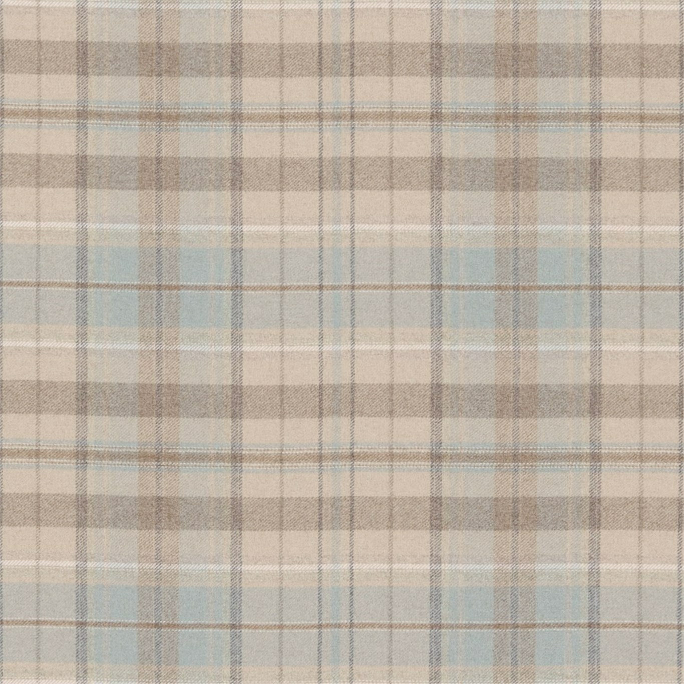 SANDERSON Byron Fabric Checks Eggshell,Cream - DBYR233242