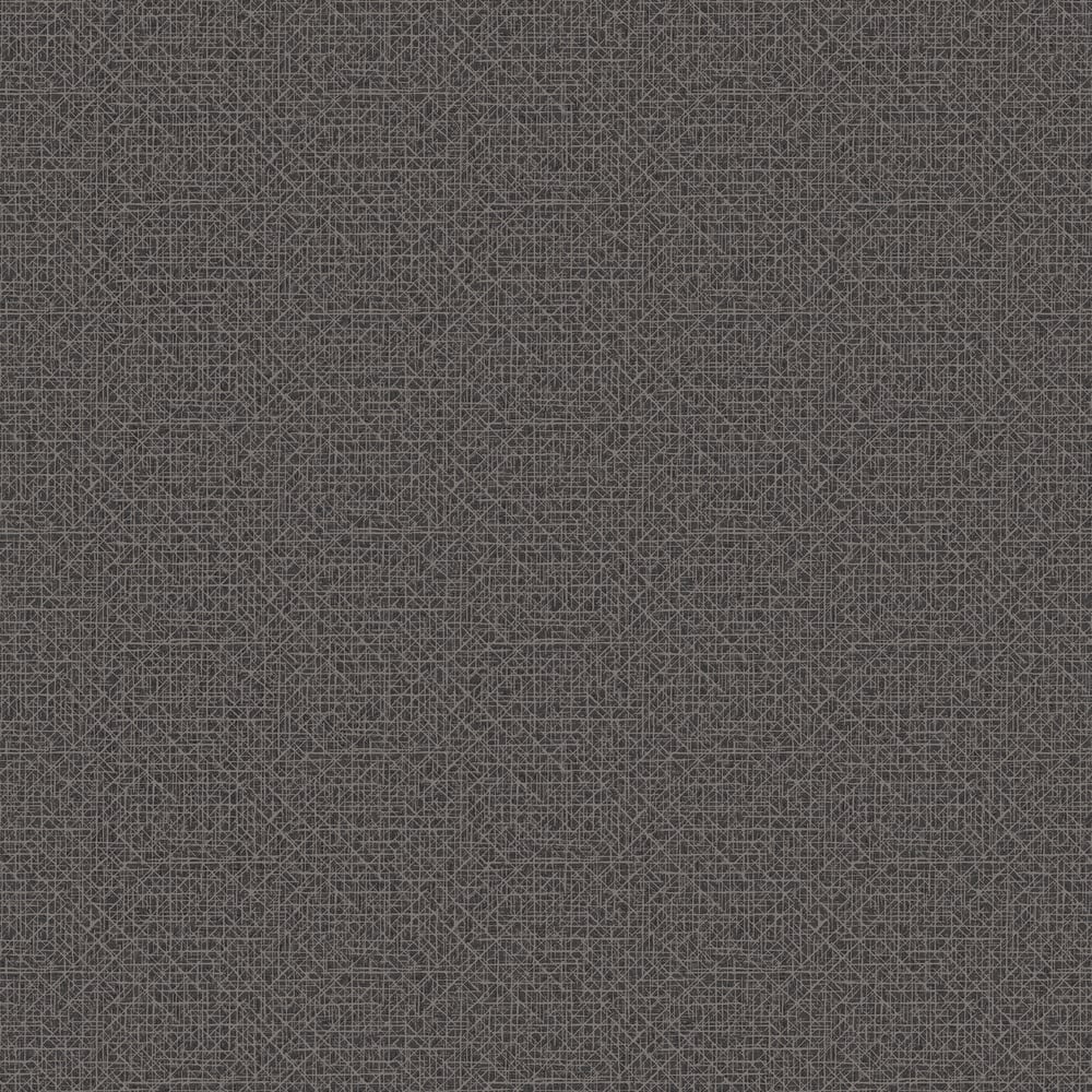 Galerie Wallcoverings Designer Colours Cross-Hatch Texture Black Shimmer - DC30024