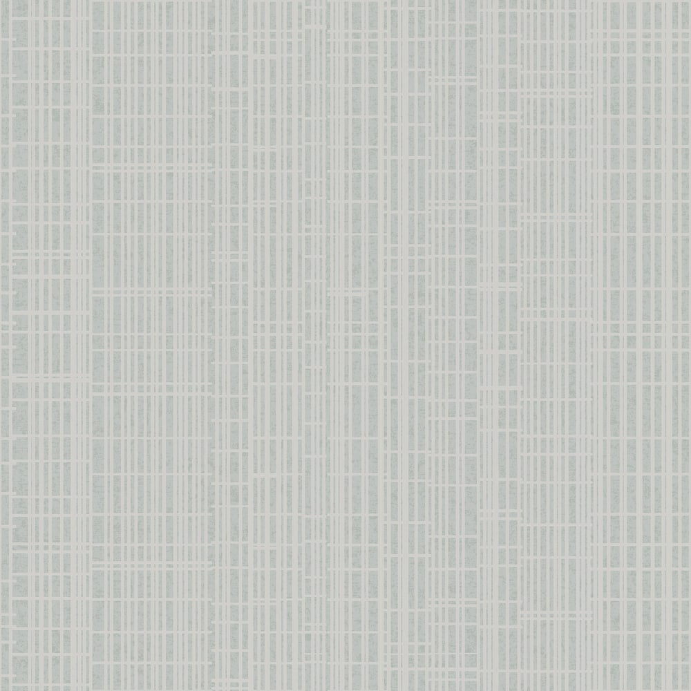 Galerie Wallcoverings Designer Colours Block Pattern Blue Shimmer - DC30172