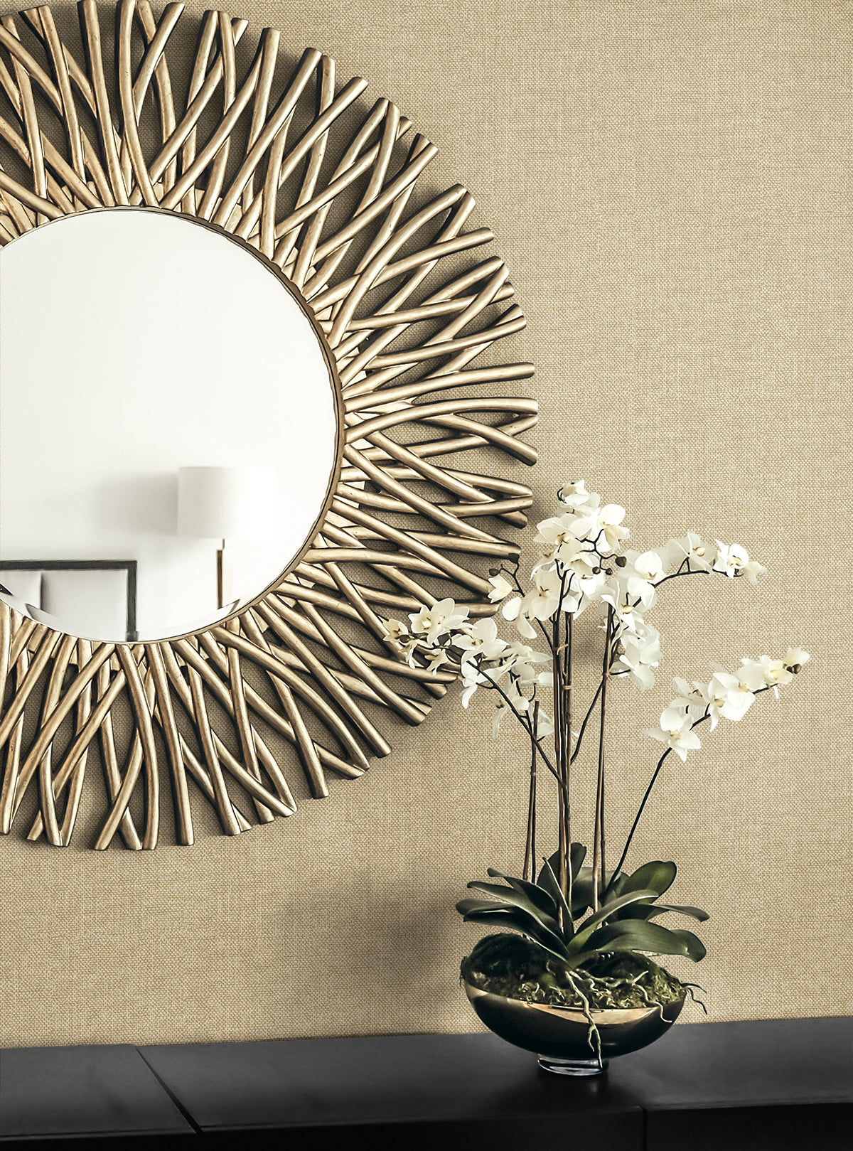 Collins & Company Deco 2 Deco Linen Linen Contemporary Beige Matte - DC61815