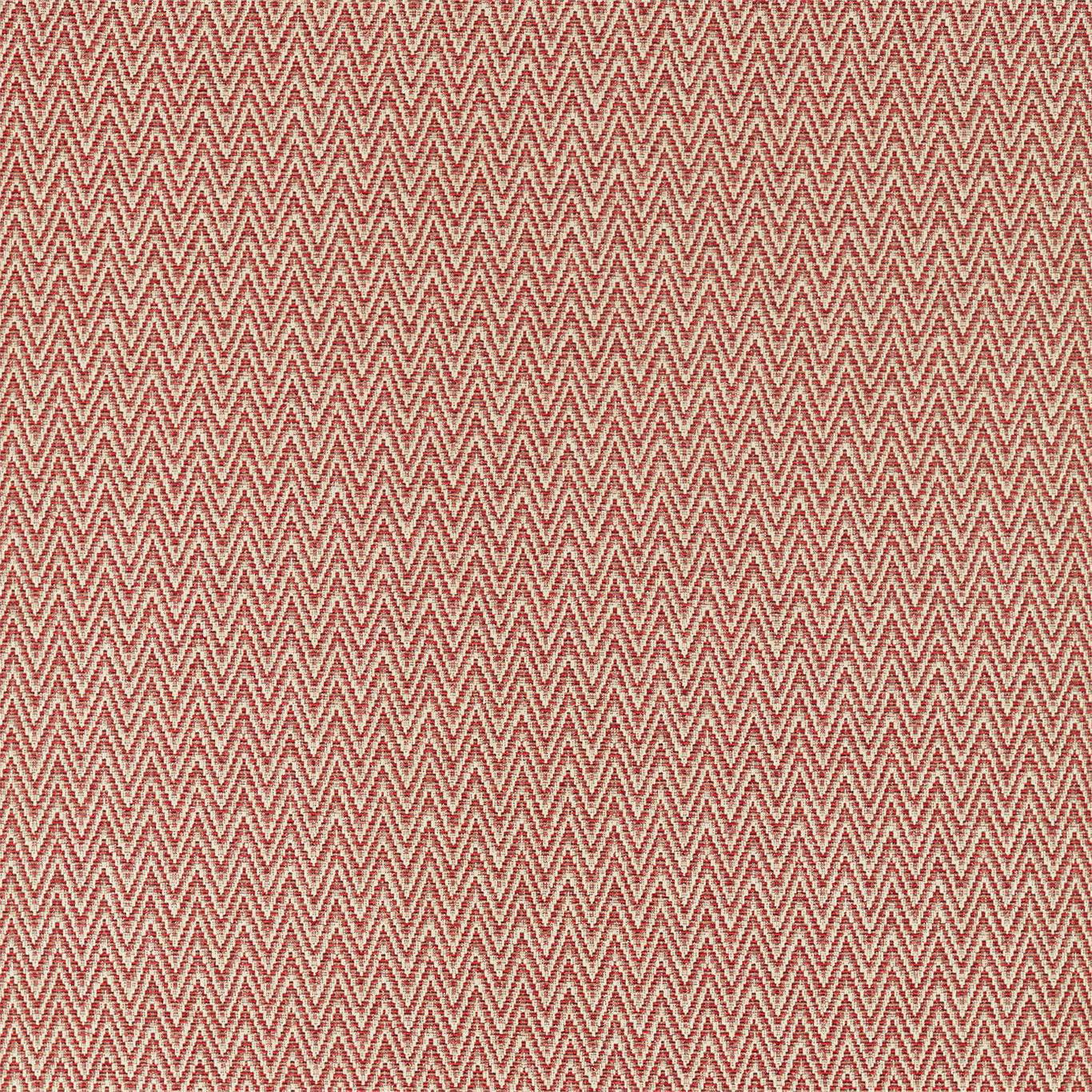 SANDERSON Khira Fabric Geometric Madder - DCAC236907