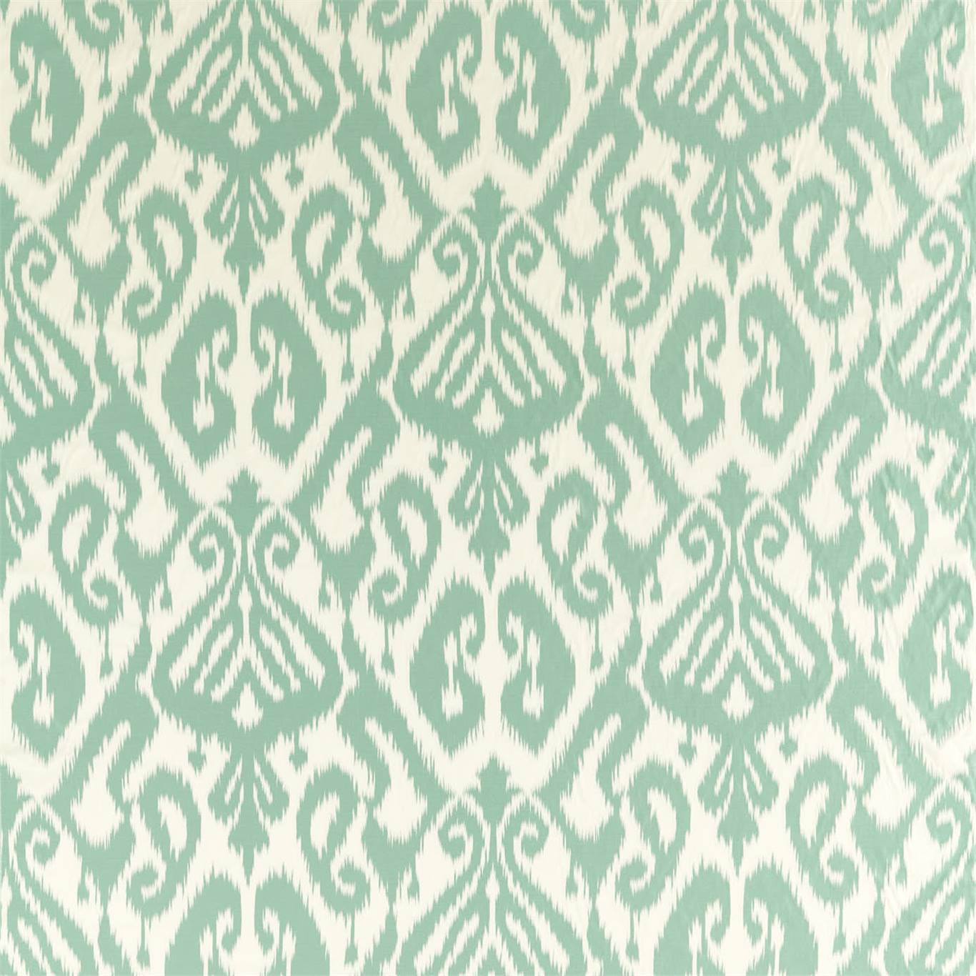 SANDERSON Kasuri Weave Fabric Abstract , Graphic Sea Glass - DCEF236891