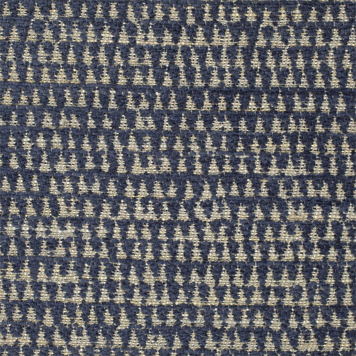 SANDERSON Merrington Fabric Plains , Textures Indigo - DCLO232023