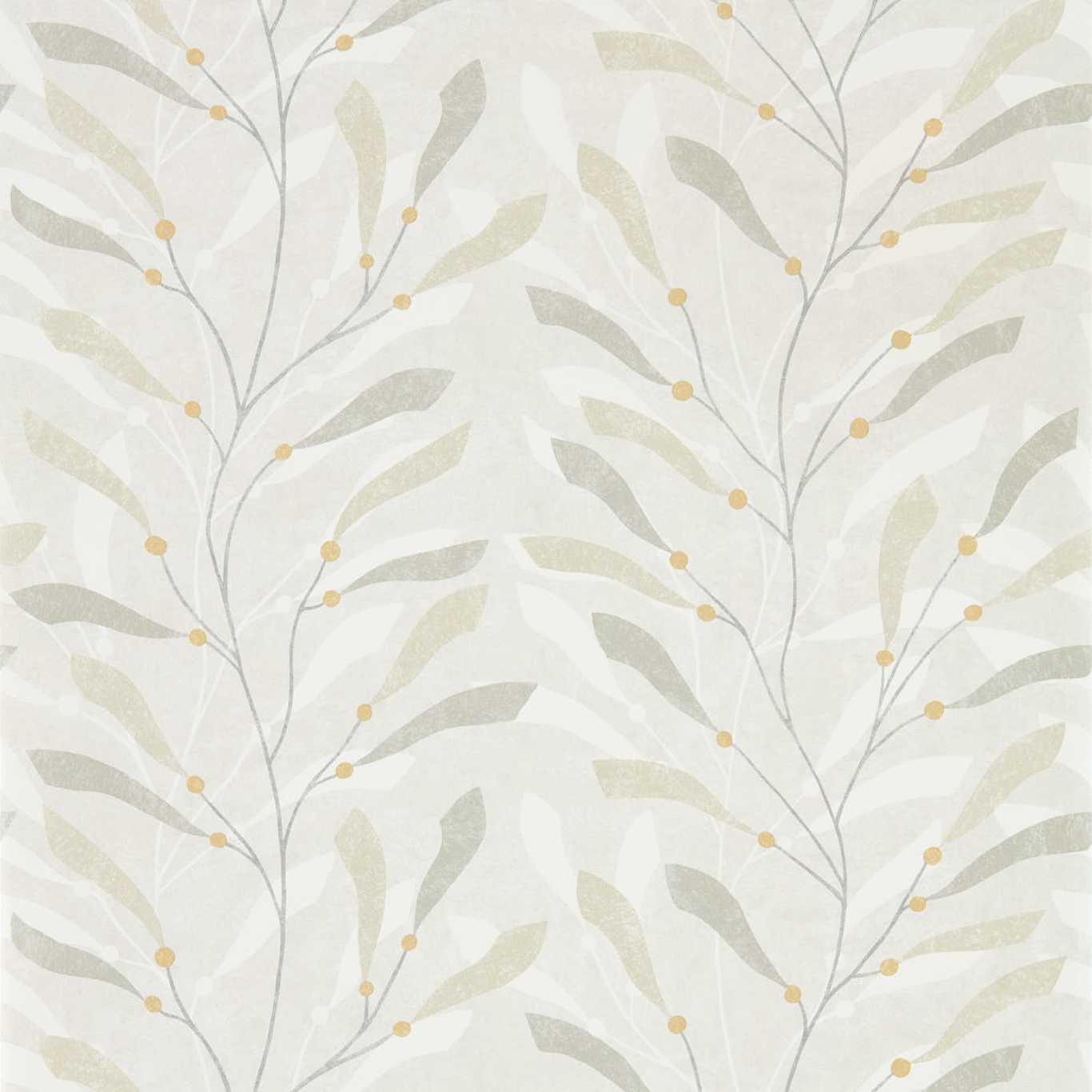 SANDERSON OUTLET Sea Kelp Wallpaper Leaves , Trees Driftwood,Slate - DCOA216569