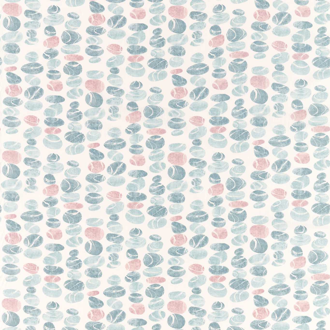 SANDERSON Stacking Pebbles Fabric Abstract , Graphic Sky,Blush - DCOA226497