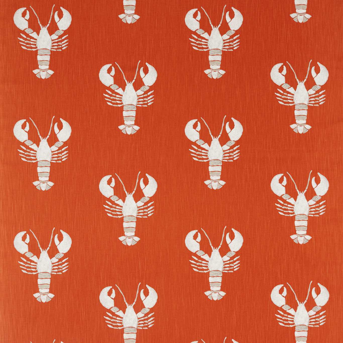 SANDERSON Cromer Fabric Animals Rust - DCOA226506