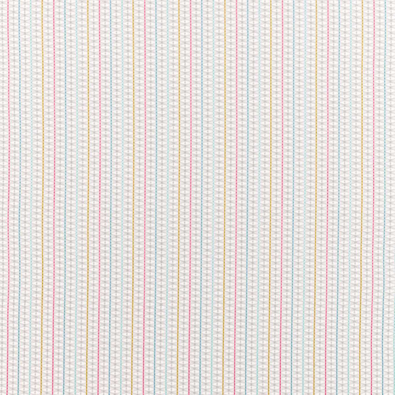 SANDERSON Skipper Fabric Geometric Coral,Lichen - DCOA236670