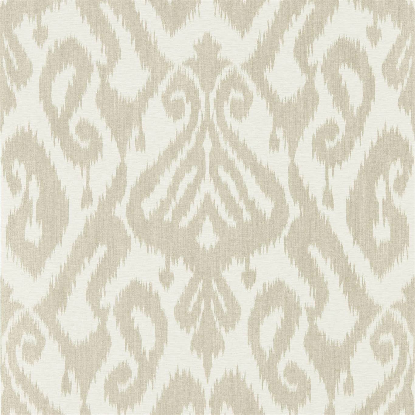 SANDERSON Kasuri Wallpaper Abstract , Graphic Country Linen Gravure Printed Wallpaper - DCPW216783