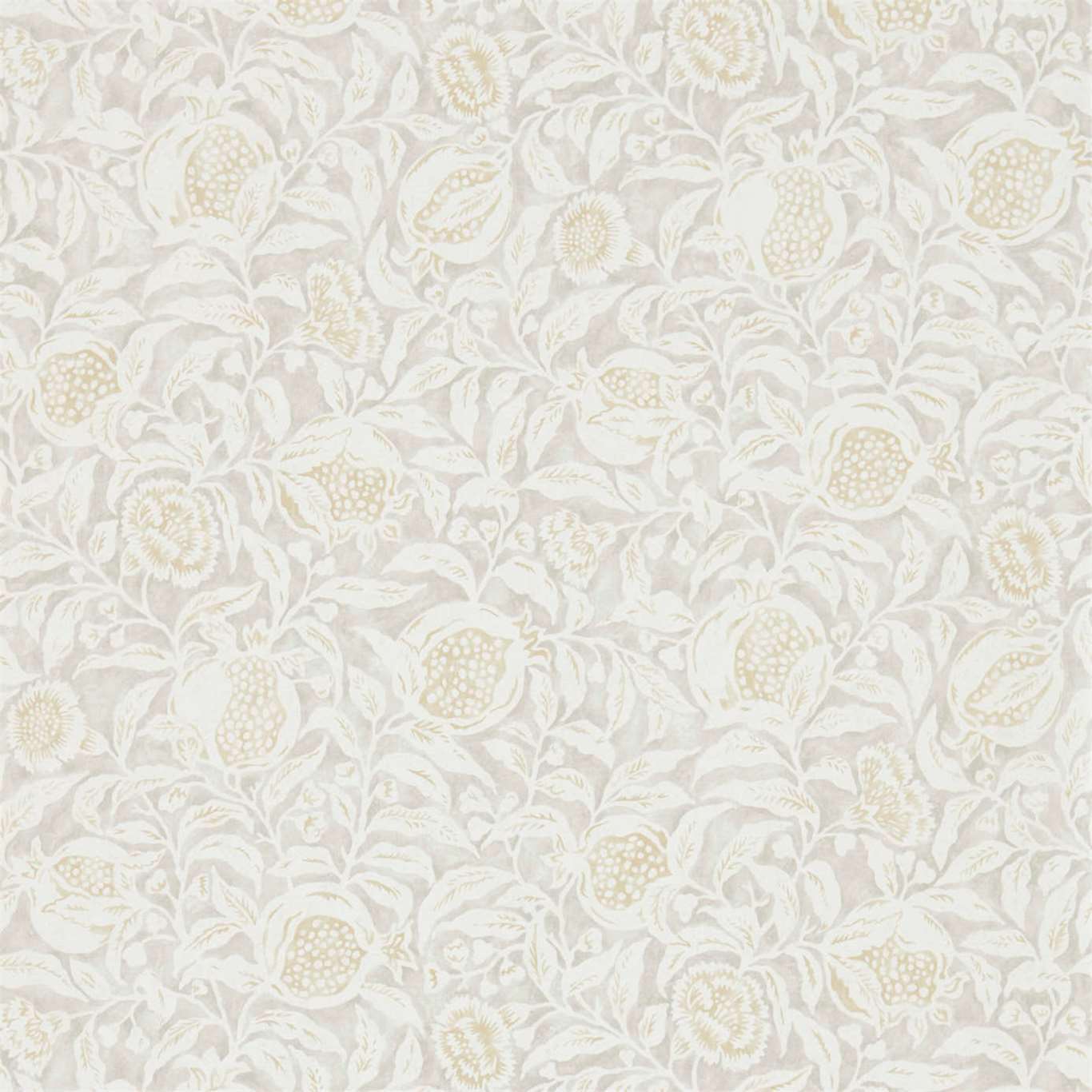 SANDERSON Annandale Wallpaper Contemporary, Floral Dove,Taupe Gravure - Wide Width Printed Wallpaper - DDAM216394