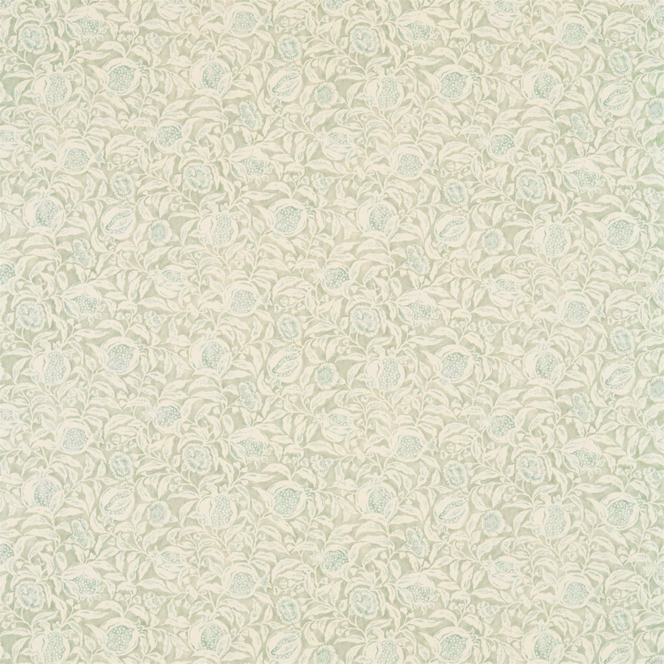 SANDERSON Annandale Fabric Contemporary, Floral Willow,Seaspray - DDAM226373