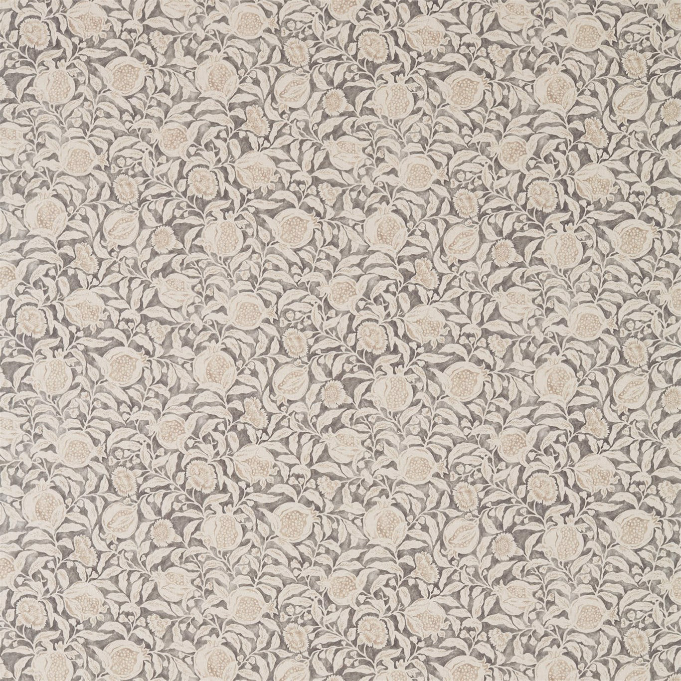 SANDERSON Annandale Fabric Contemporary, Floral Charcoal,Linen - DDAM226374