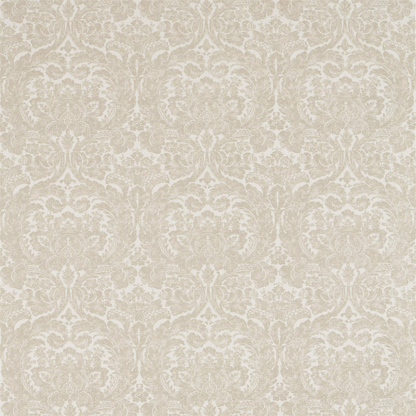 SANDERSON OUTLET Courtney Fabric Damasks Parchment,Stone - DDAM226381