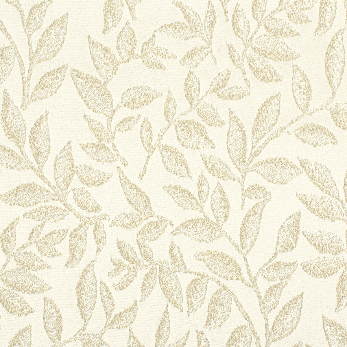 STOUT TEXTILES DRAPERY,WOVEN TRADITIONAL, FLORAL BISCUIT - DEER-2