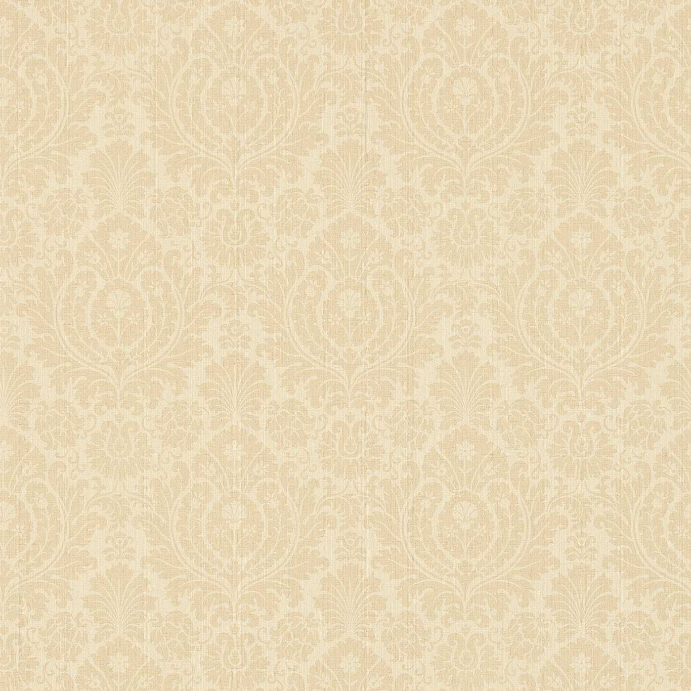 SANDERSON Fabienne Wallpaper Damasks Sand Gravure Printed Wallpaper - DFAB214069