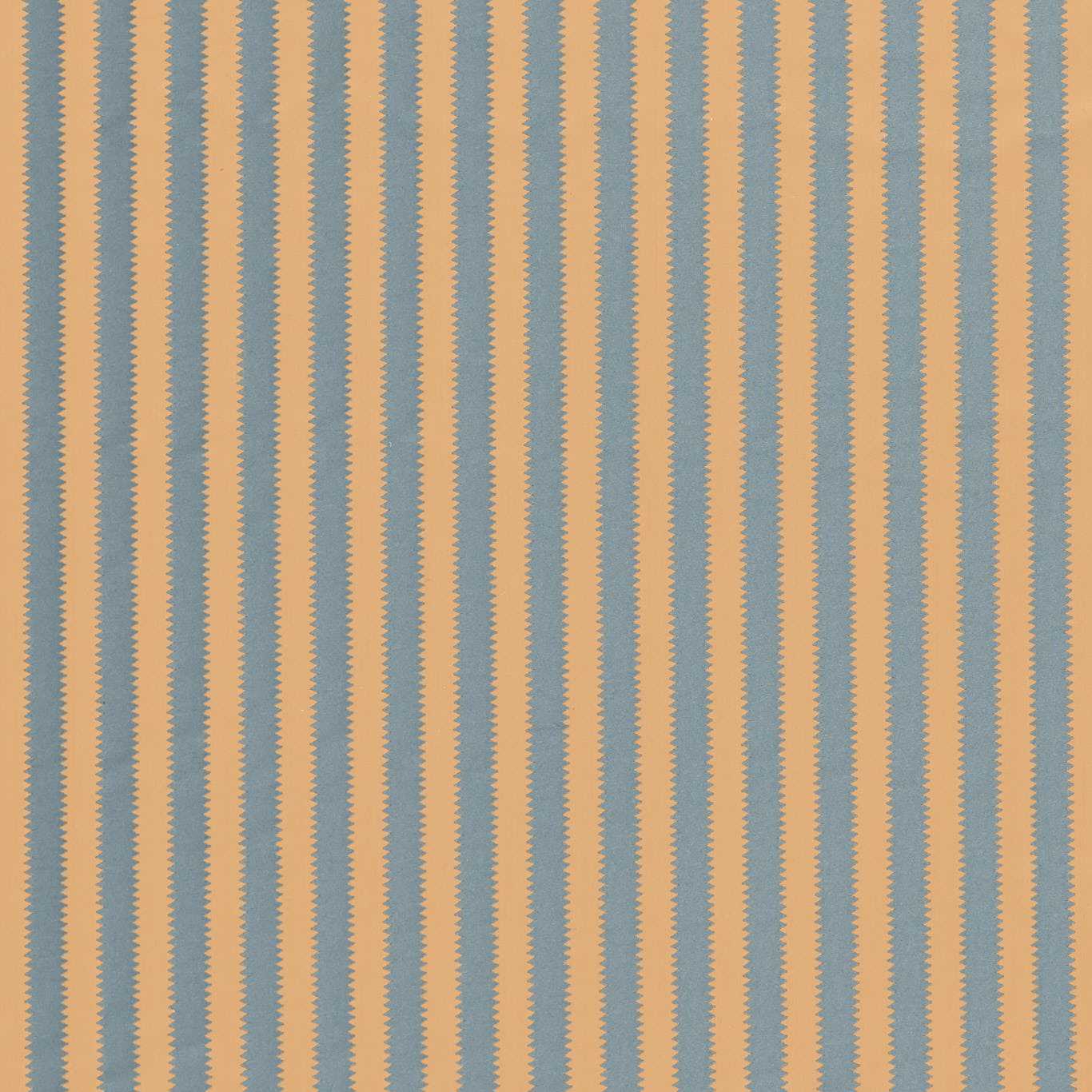 SANDERSON Regency Aperigon Fabric Stripes Porcelain,Chamomile - DGDF237398