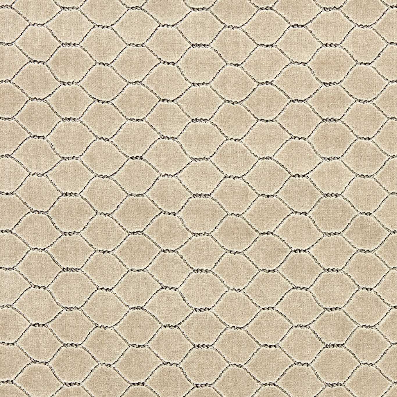 SANDERSON Faraday Velvet Fabric Geometric Stone - DGDV237403