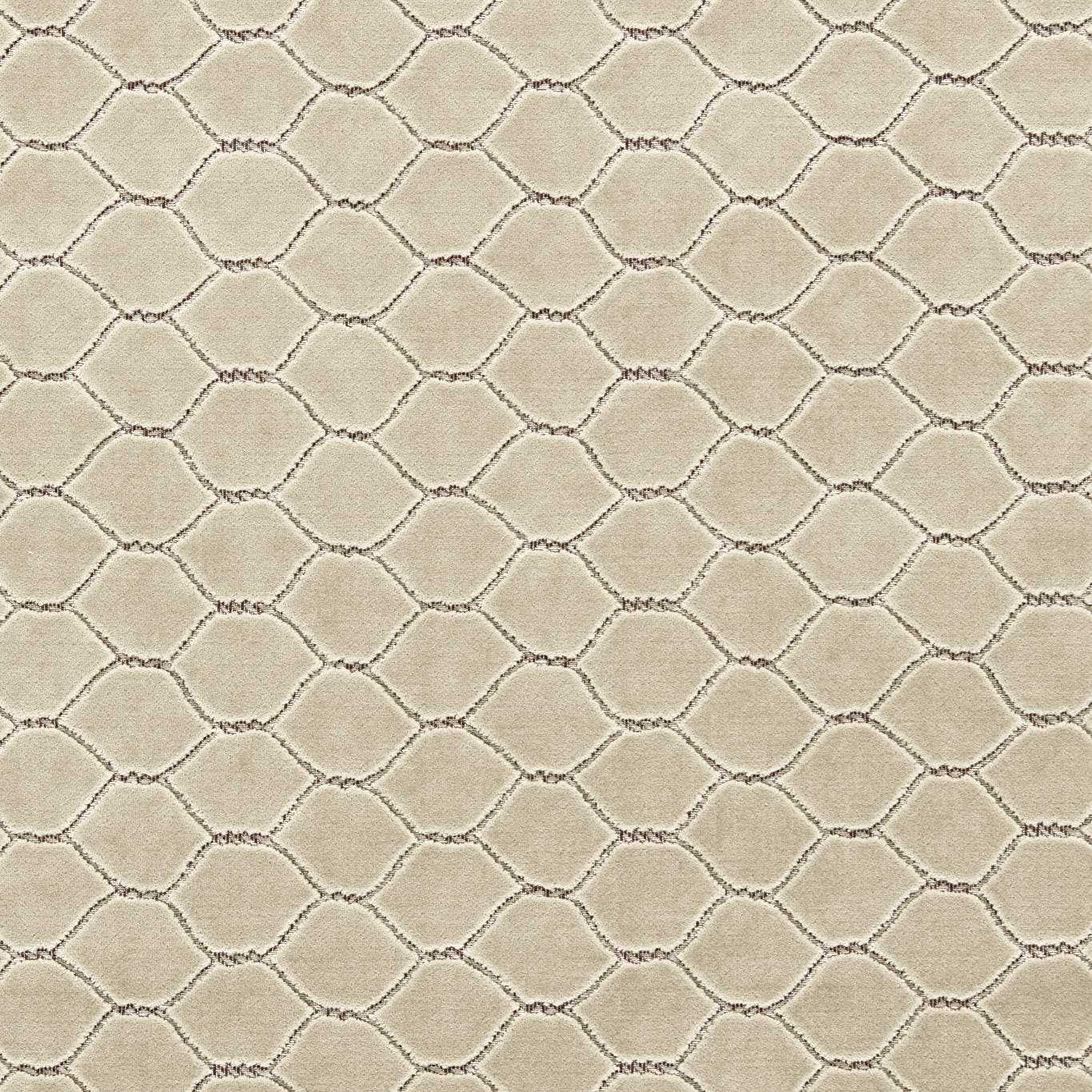 SANDERSON Faraday Velvet Fabric Geometric Pinenut - DGDV237404
