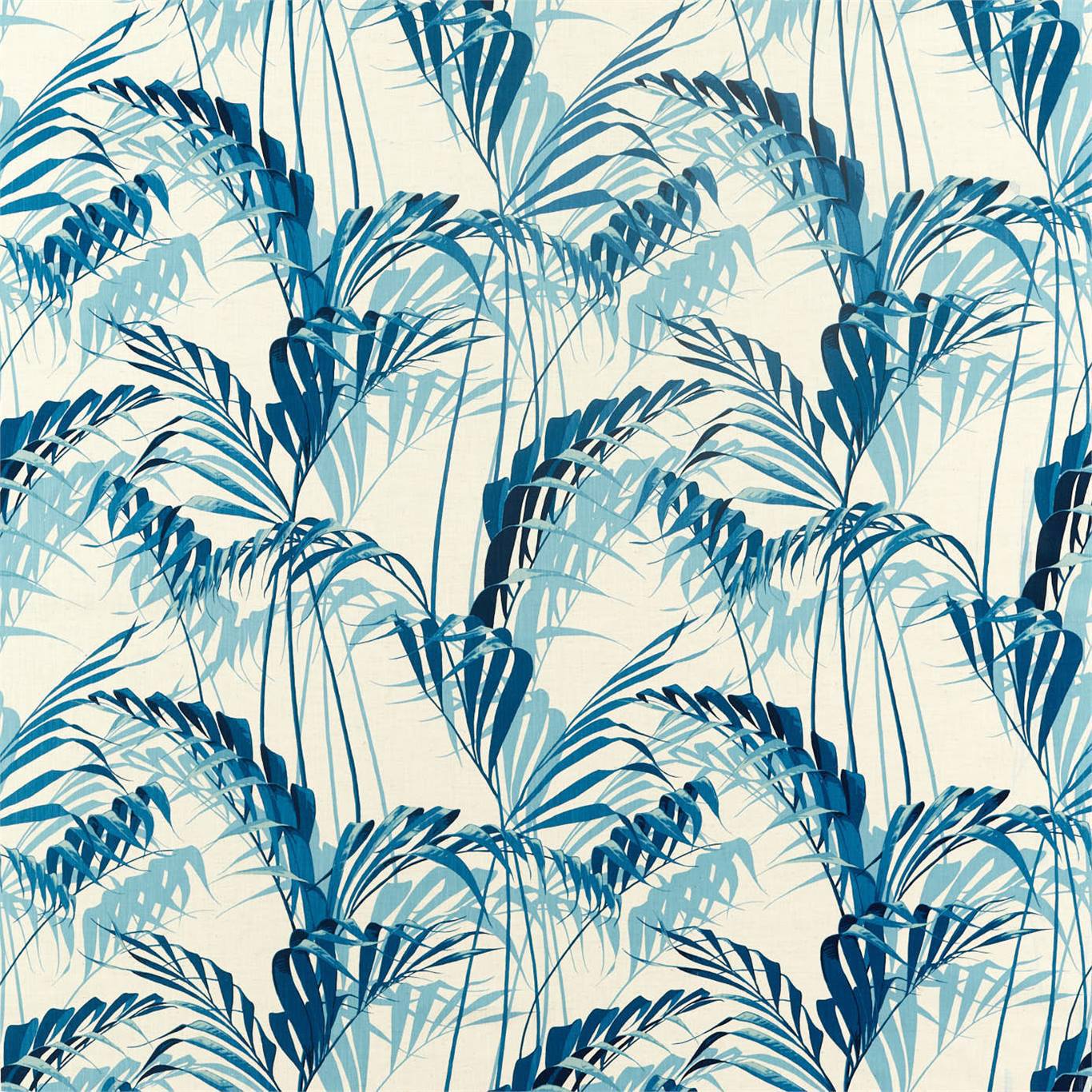 SANDERSON Palm House Fabric Leaves , Trees Eucalyptus - DGLA226569