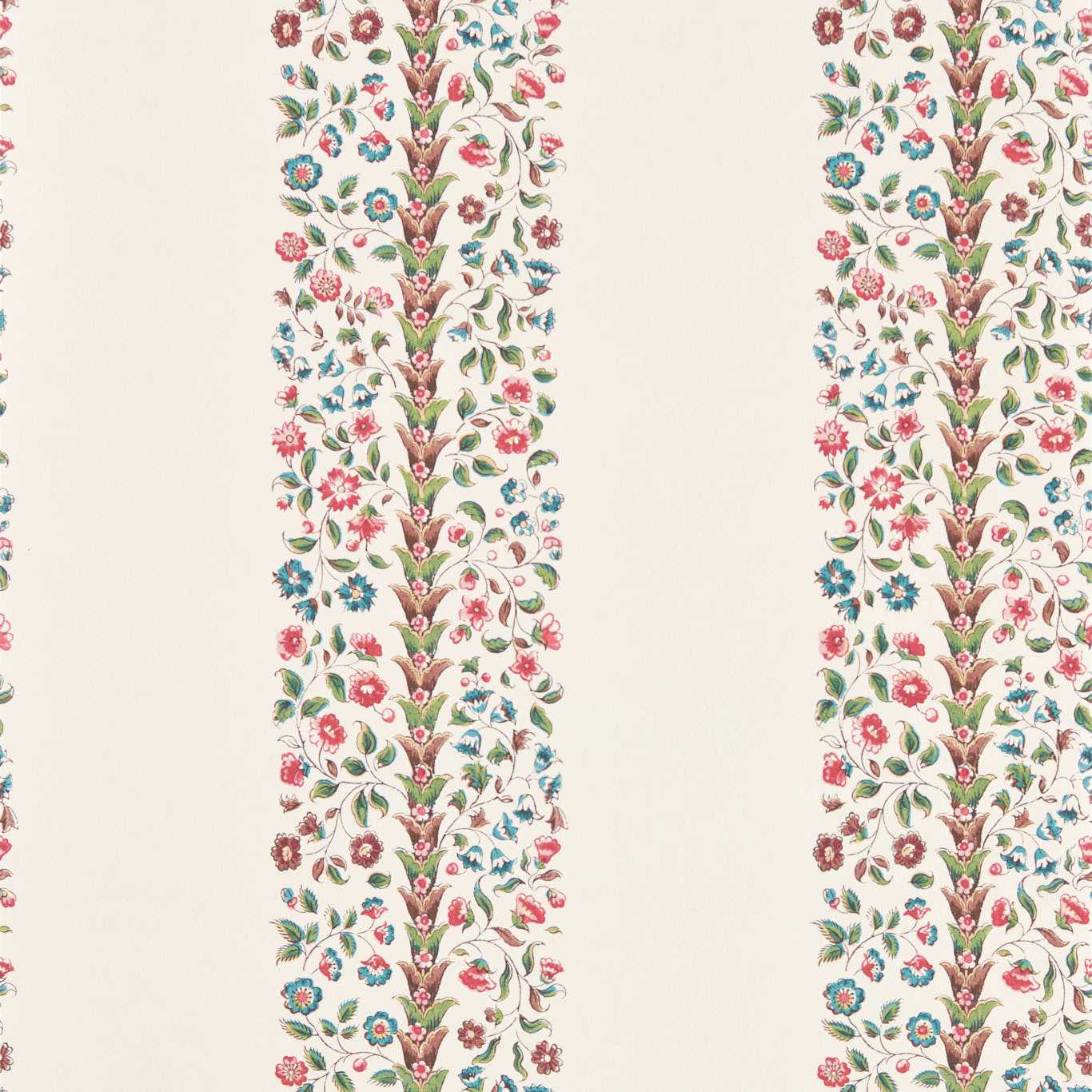 SANDERSON Pergola Stripe Wallpaper Classic Floral Rose Chintz Digital Print Wallpaper - DHIP217485