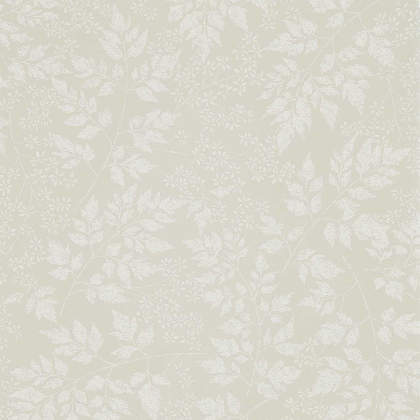 SANDERSON Spring Leaves Wallpaper Leaves , Trees Barley Flexo-Printed Wallpaper - DHPO216374