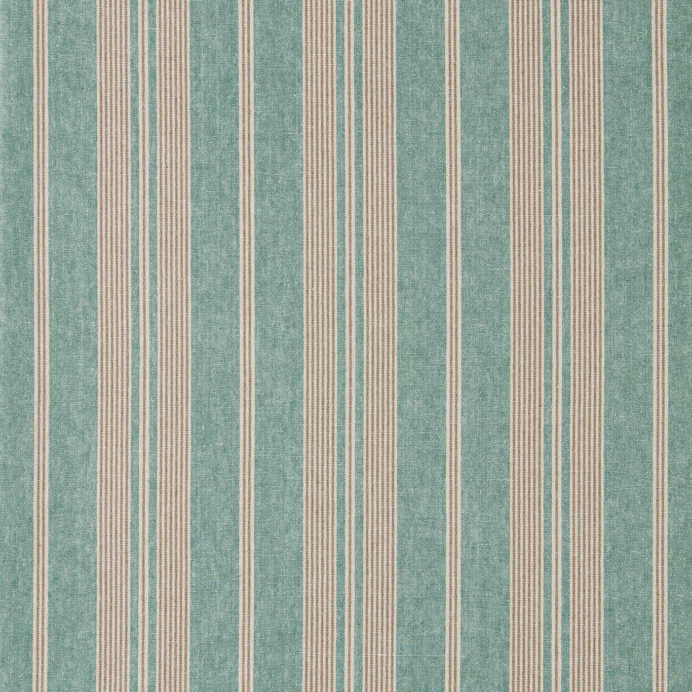 SANDERSON Amberley Stripe Fabric Stripes Mineral Blue - DHPS237636