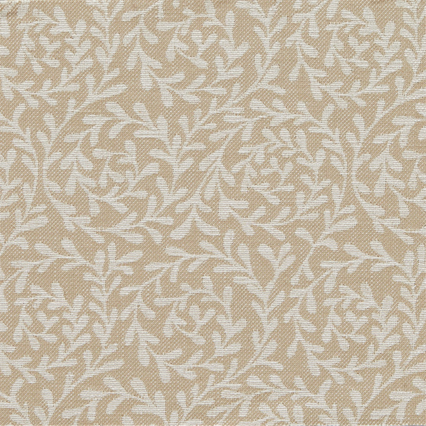 SANDERSON Meade Fabric Leaves , Trees Barley - DHPU236446