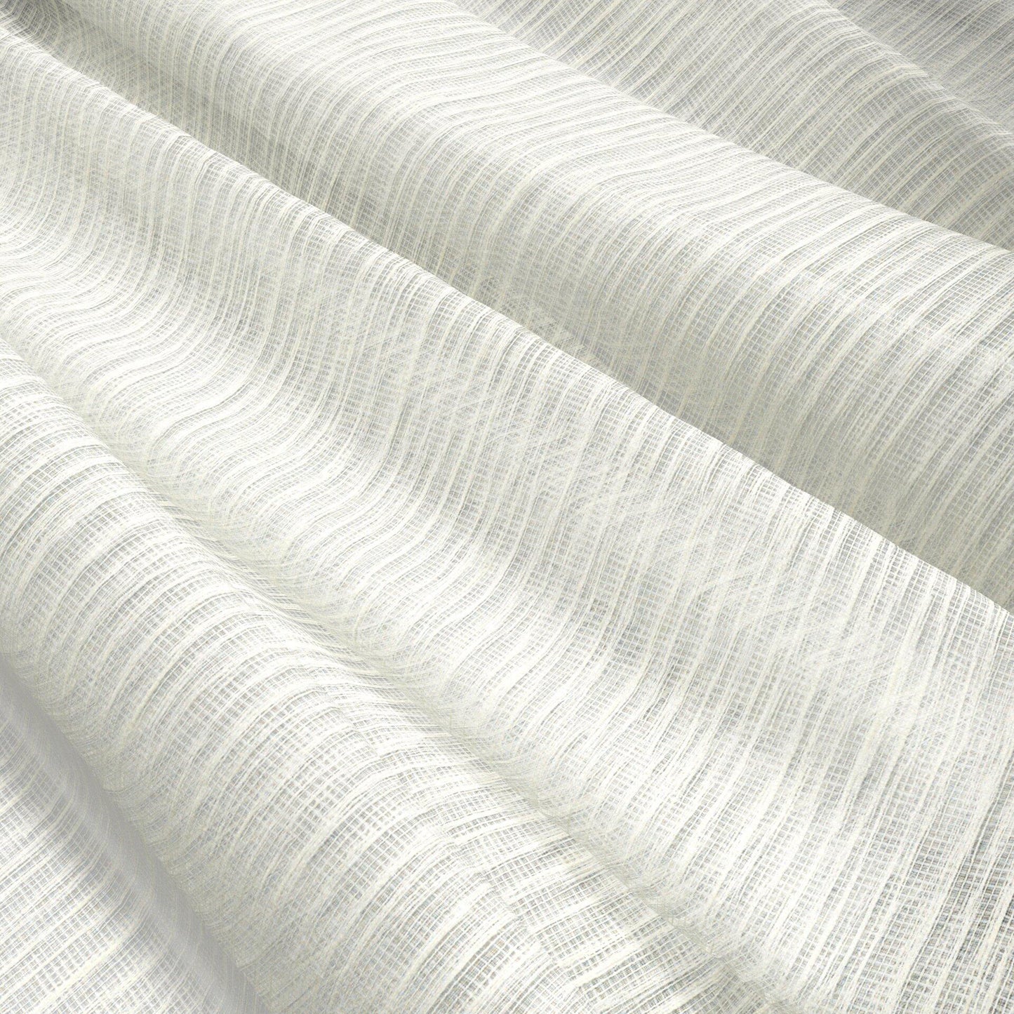 JF FABRICS DIPLOMAT 11 J9691 Fabric Strie, Transitional Alabaster Sheer, Wide Width, Double Width - 10050011