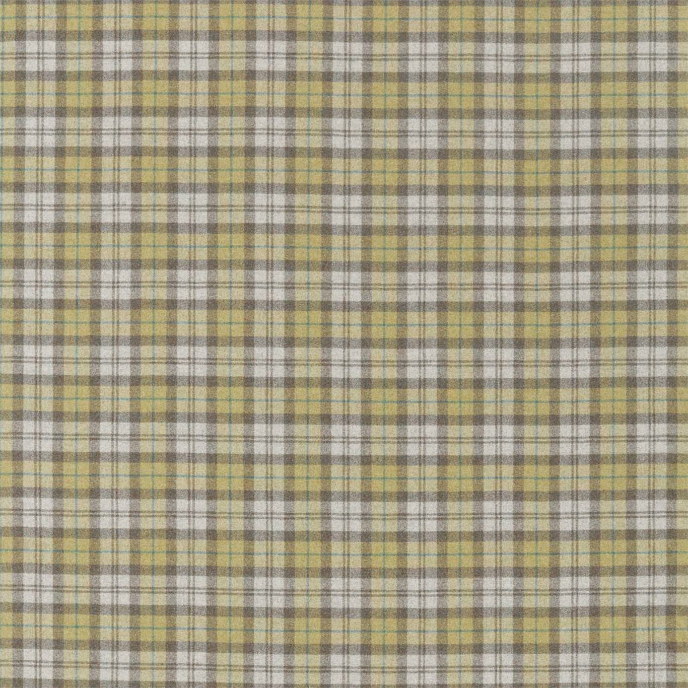 SANDERSON Fenton Check Fabric Checks Caraway,Green - DISW236743