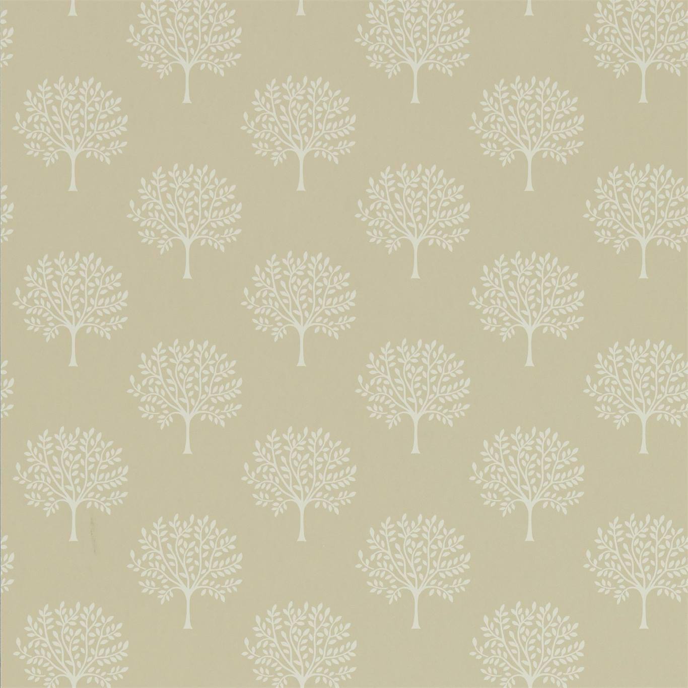 SANDERSON Marcham Wallpaper Leaves , Trees Country Linen Rotary Printed Wallpaper - DLMW216903