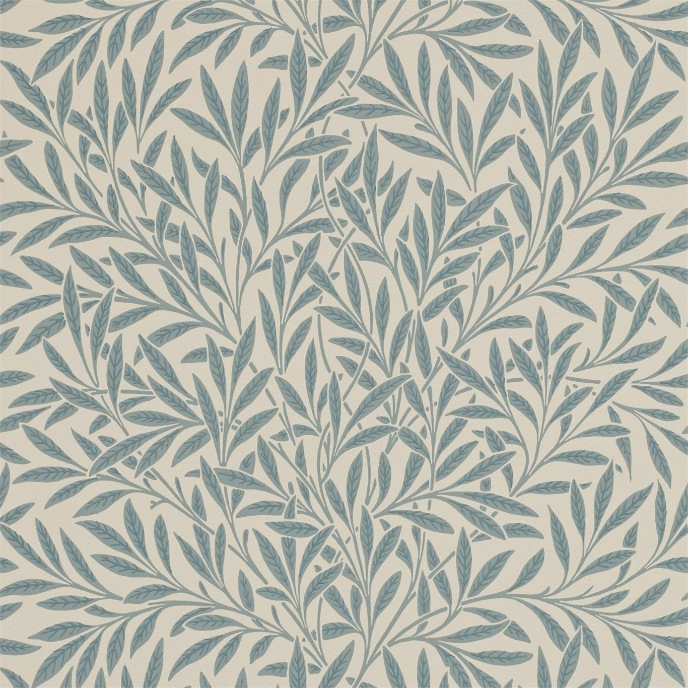 MORRIS & CO Willow Wallpaper Leaves , Trees Slate Surflex-Printed Wallpaper - DM6P210382