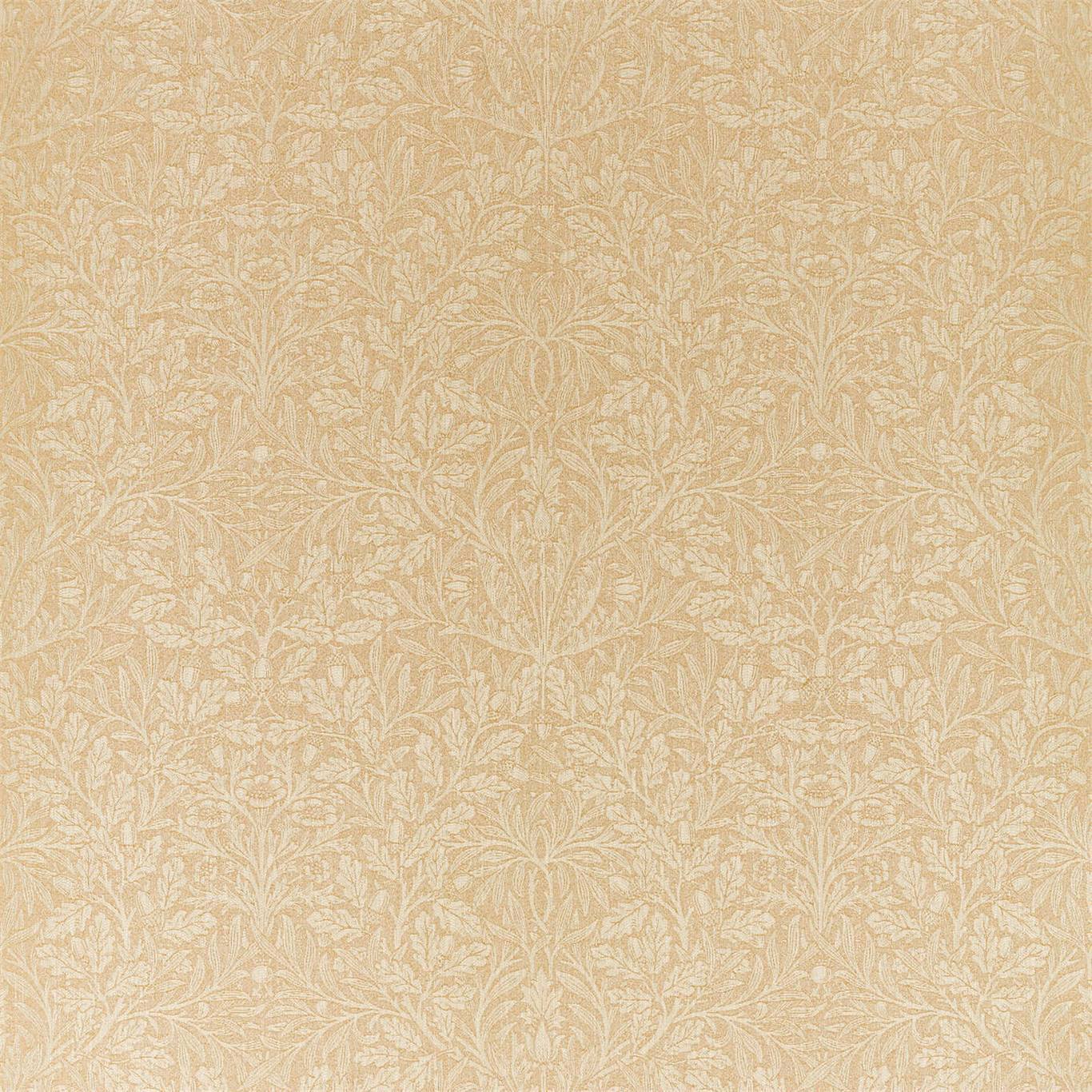 MORRIS & CO Morris Acorn Fabric Leaves , Trees Ochre - DMLF236827