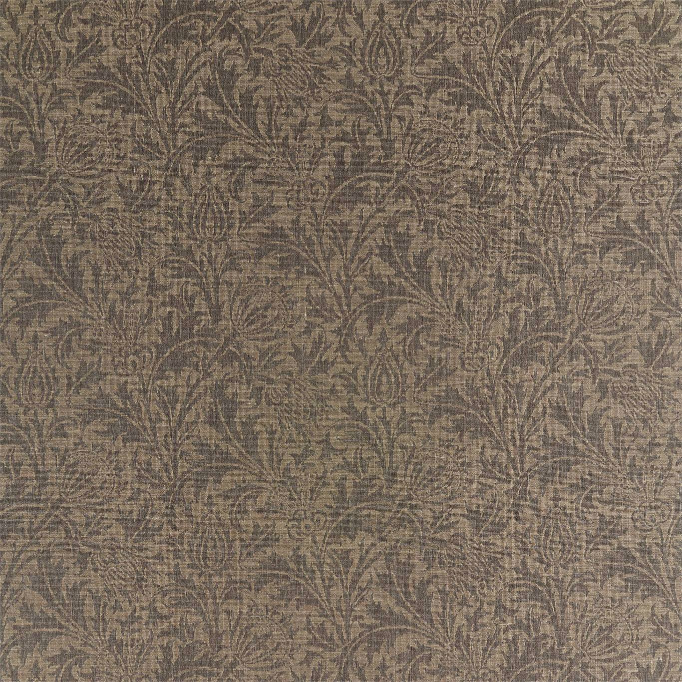 MORRIS & CO Thistle Weave Fabric Leaves , Trees Flint - DMLF236842