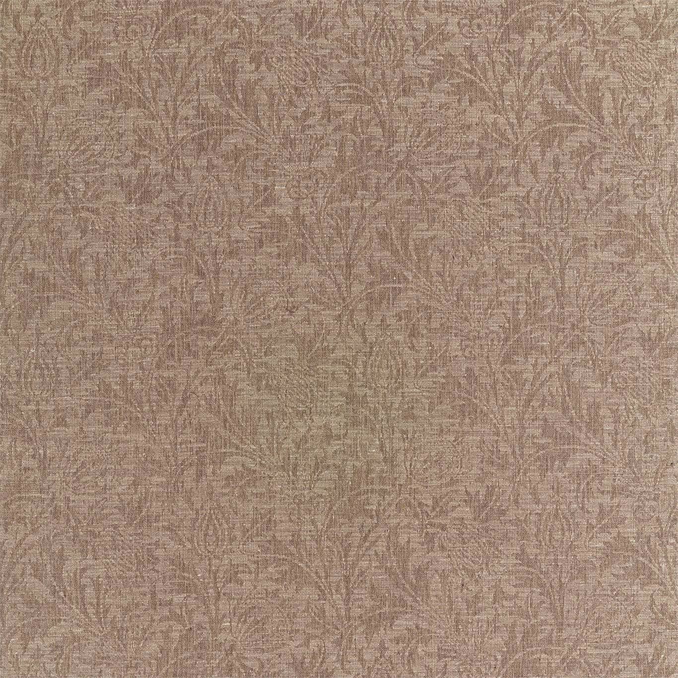 MORRIS & CO Thistle Weave Fabric Leaves , Trees Bronze - DMLF236843