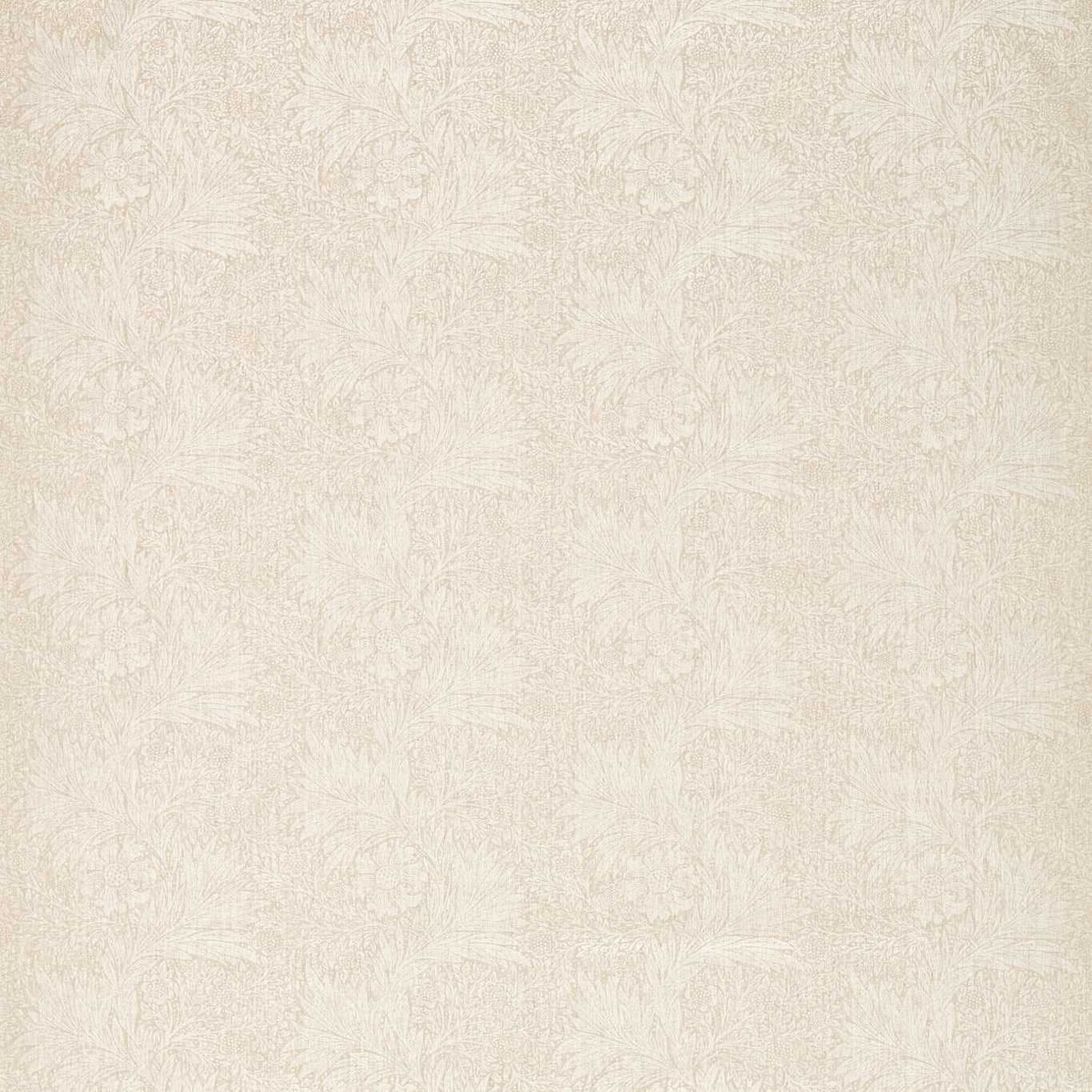 MORRIS & CO Pure Marigold Print Fabric Classic Floral Linen,Oyster - DMPN226487