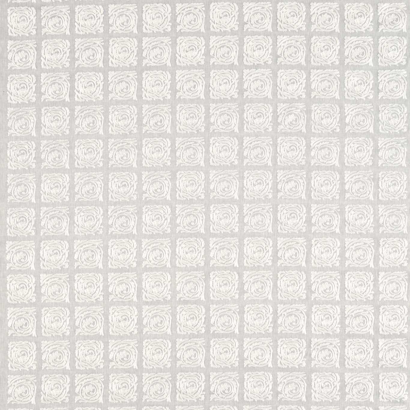 MORRIS & CO Pure Scroll Embroidery Fabric Other Lightish Grey - DMPN236614