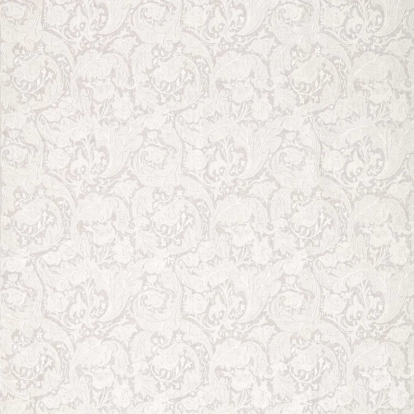 MORRIS & CO Pure Bachelors Button Embroidery Fabric Classic Floral Pebble - DMPN236616