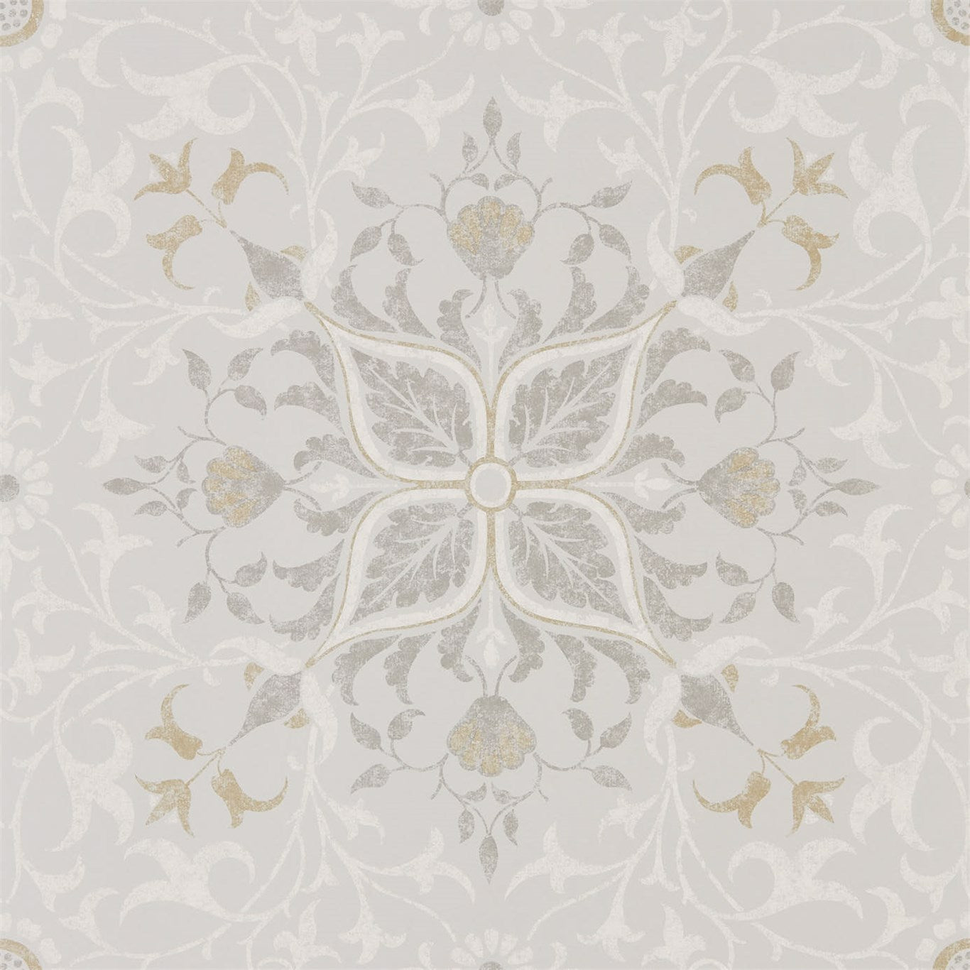 MORRIS & CO Pure Net Ceiling Wallpaper Other Stone,Chalk Gravure Printed Wallpaper - DMPU216037