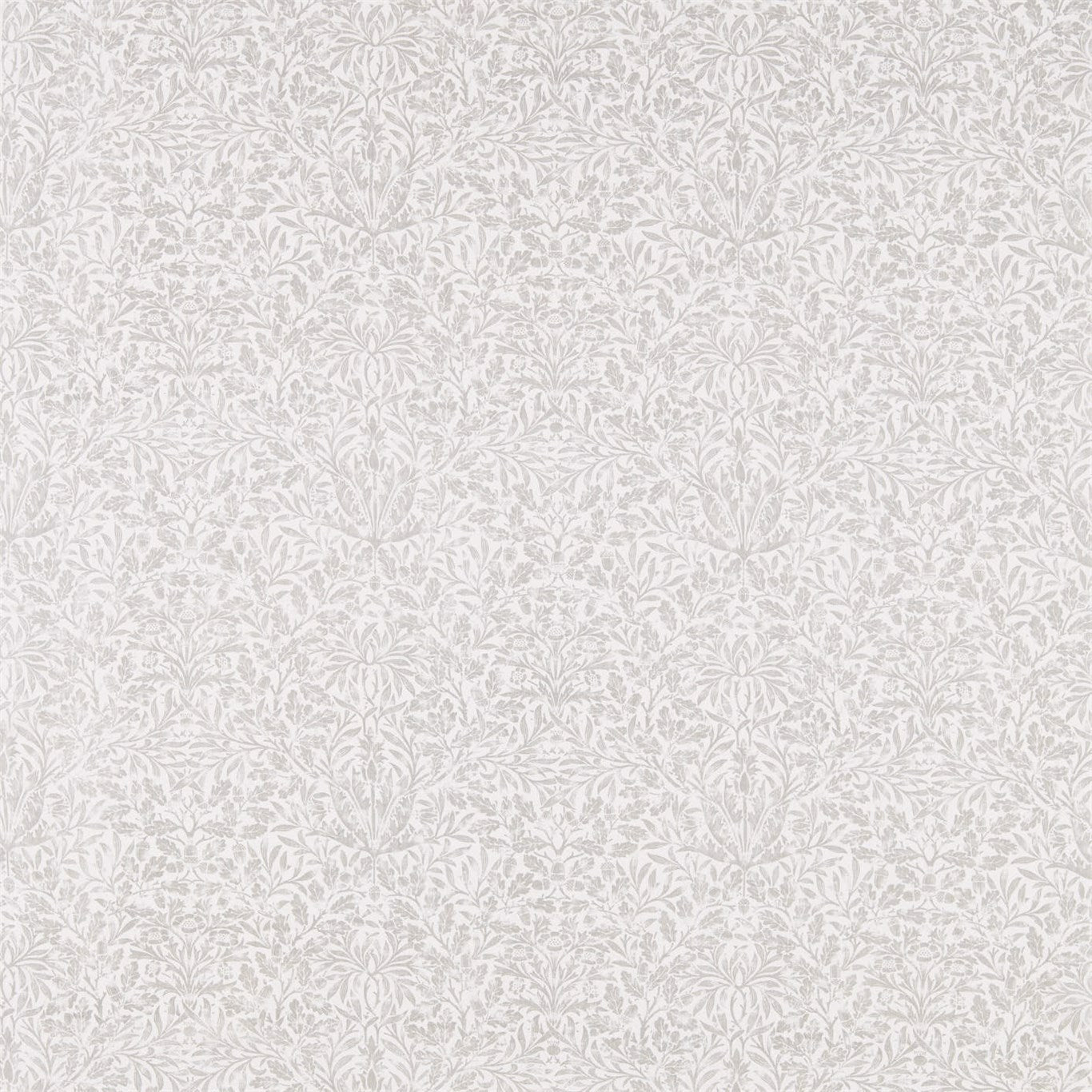 MORRIS & CO Pure Acorn Fabric Leaves , Trees Dove - DMPU226063