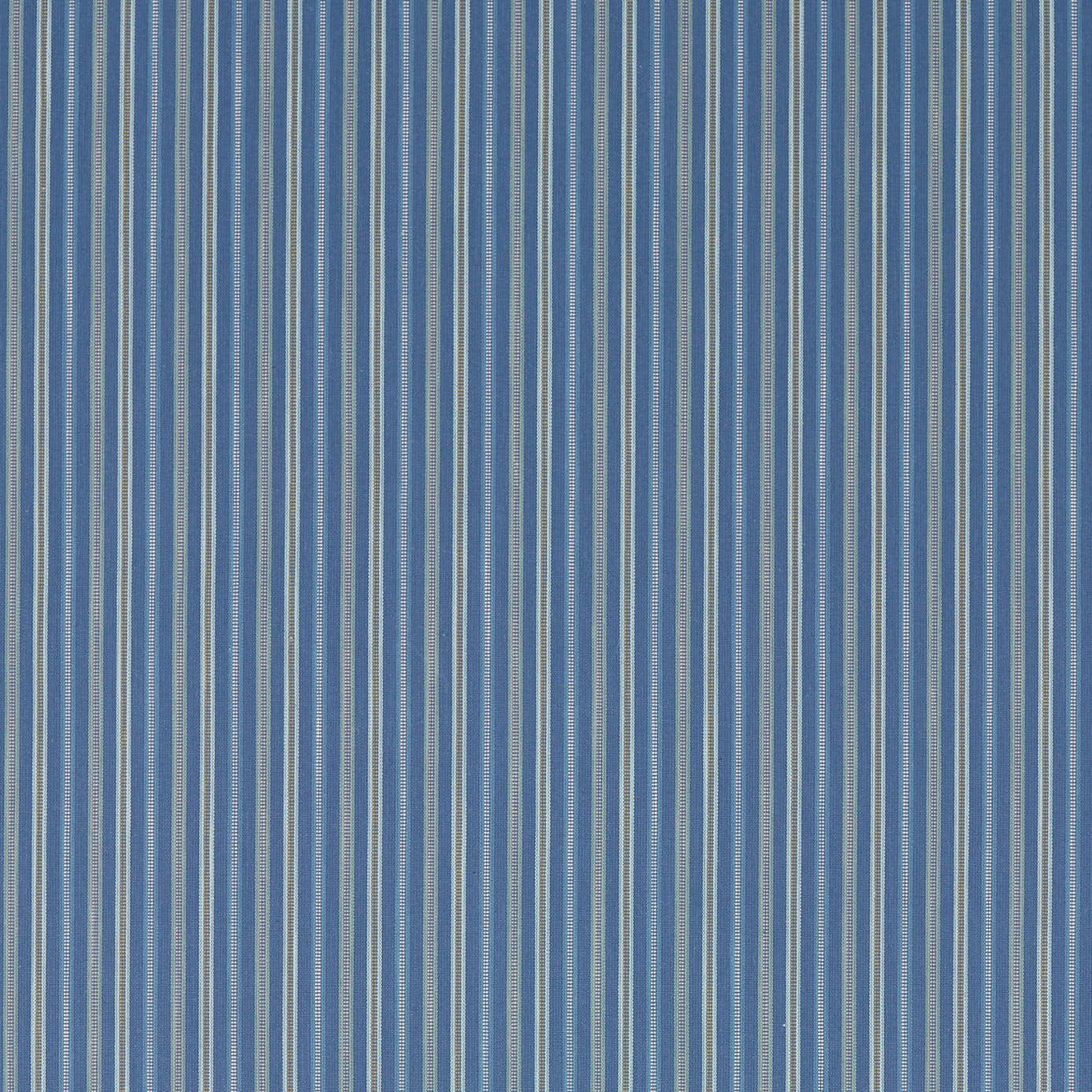 SANDERSON Melford Stripe Fabric Stripes Marine - DMWC237214